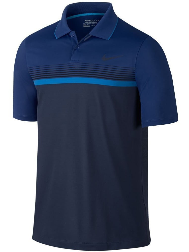 nike momentum stripe mens golf polo