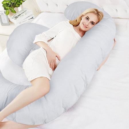 E Shaped Body Pregnancy Pillow Maternity Belt Support Full Body Pillow