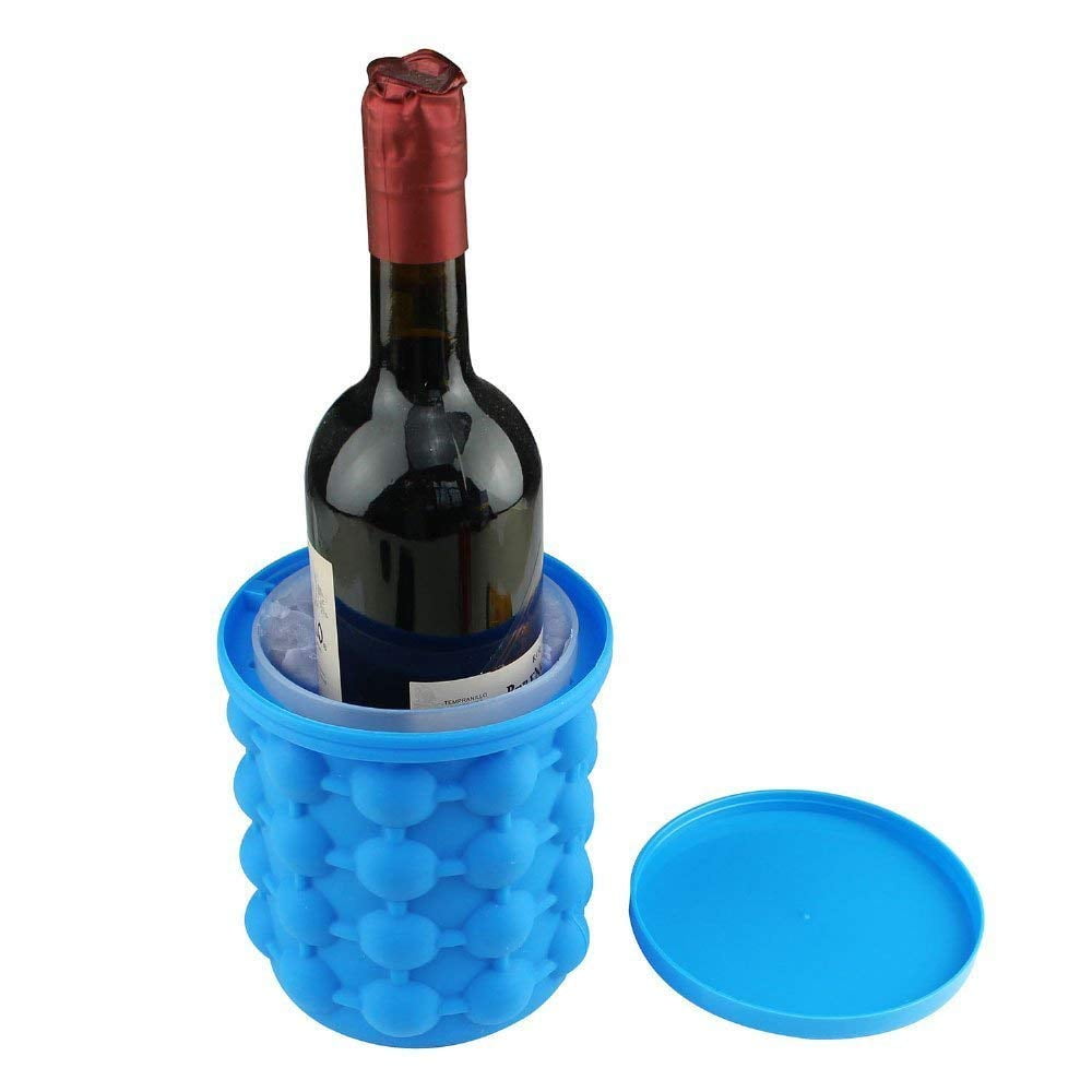 World Cup Ice Genie Cube Maker - Silicone Beer Tool, Space Saving, Dishwasher Safe-249921