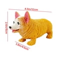 thumbnail image 2 of Bomd Corgi Dog Squishy Sand Filled Sensory Stress Relief Toy，Soft Slow Rising Stress Relief Ball, Cute Sensory Squeeze Toy for Adults & Kids, Anxiety Relief Desk Decor, 2 of 9