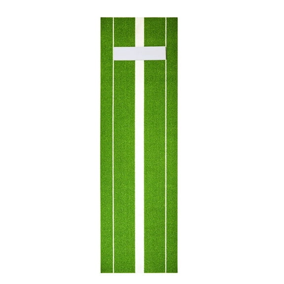Softball Pitching Mat, Antislip Antifade Rubber Softball Pitching Training Aid,10' x 3' Softball Pitching Mound, Green Pitch Practice Mat for Pitchers Indoor Outdoor Pitching Practice,