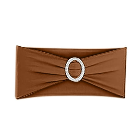 

Inkach Premium Elastic Chair Bows with Slider Buckle Universal Elastic Chair Bows for Wedding Party Ceremony Reception Banquet