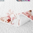 thumbnail image 5 of Catabedysis Flowers Abc Print N Twin Quilt Set,Personalized Monogrammed Gifts Twin Coverlet Set For Girls,2 Pieces, 5 of 7