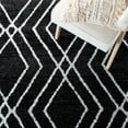 thumbnail image 6 of SAFAVIEH Adirondack Brianna Geometric Area Rug, Black/Light Grey, 5'1" x 7'6", 6 of 7