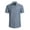 Dots Navy, variant on Men's Regular Fit Short Sleeve Dress Shirt Premium Polka Dot Prints Button Down Casual Shirts 3XL