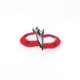 thumbnail image 1 of Un par de pinzas para el cabello con orejas de tigre para mujeres y niñas, horquillas de moda, accesorios para el cabello para mujeres y niñas, color rojo, 1 of 5
