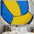 thumbnail image 2 of Orinice Volleyball Ball Tapestry Wall Hanging Unique Style Graphic Tapestries for Home Decor Living Room Bedroom Apartment Farmhouse Dorm 40x60inch, 2 of 6