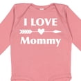thumbnail image 4 of Inktastic I Love Mommy Boys or Girls Long Sleeve Baby Bodysuit, 4 of 5