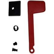 Gibraltar Mailboxes Rust-Proof Plastic Red, Mailbox Replacement Flag Kit, RFL10000