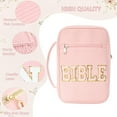 thumbnail image 2 of Bible Cover Case for Women, soft corduroy Letter Bible Bag, Soft Bible Bag Bible Case with Handlest , Bible Carrying Case for Women, Bible Accessories for Book Lovers Mother's Day Gifts, 2 of 6