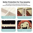 thumbnail image 3 of Tiny Teeth Travel Portable Square Jewelry Boxes Display Case - Travel Organizer for Girls and Women, 3 of 6