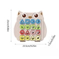 thumbnail image 3 of Juego de Mesa para Padres E Hijos Xihbxyly con Diseño de Animales Pequeños Geométricos, 3 of 6
