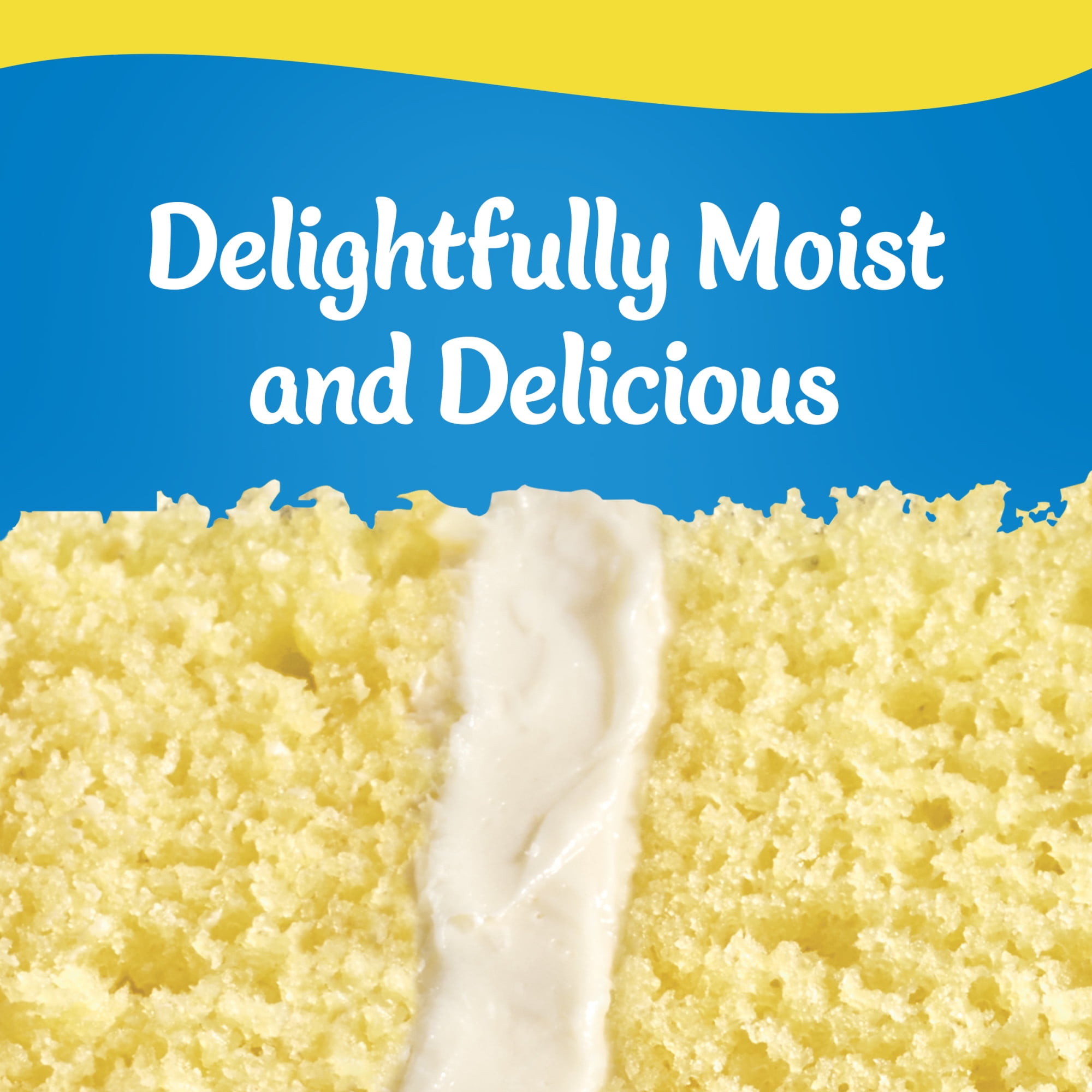 Pillsbury Moist Supreme Lemon Cake Mix, 15.25 oz Box