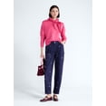 thumbnail image 2 of Free Assembly Women's Embellished Cotton Utility Pants, 30" Inseam, Sizes 0-20, 2 of 5