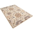 thumbnail image 6 of Rugsotic Carpets Hand Tufted Wool Eco-Friendly Area Rugs - 5'x8', Rectangle, Cream, Modern Contemporary Design, High Pile Handmade Anti Skid Rugs for Living Room, Bed Room (K00714), 6 of 6