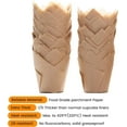 thumbnail image 3 of 200pcs Natural Tulip Cupcake Liners for Baking Cups Unbleached European Parchment paper Tulip Muffin Liners, Cupcake Wrapper for Party, Christmas, 3 of 9
