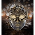 thumbnail image 6 of Attitude Studio Steampunk Mechanical Human Full Face Mask Goggles Costume - Gold, 6 of 8