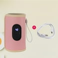 thumbnail image 5 of Kokiya Warmer Adjustable Breast Milk Bottle Heater for Outdoor Home Car Pink, 5 of 7