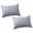F-2PC, variant on PEIBang Outdoor Pillow Covers,12x20 Waterproof Throw Pillows,Rectangle Pillow Cases Solid Color Cushion Case for Patio Couch