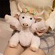 thumbnail image 5 of Juguetes, figuras de acción y de juguete, peluches articulados de vaca de las Tierras Altas de Escocia realistas con pelo largo, muñeca de tela, 5 of 6