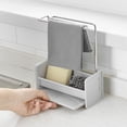 thumbnail image 1 of Up to 65% off Kitchen Gadgets Iron Rack Pool Storage Rack Free Punching Kitchen Sink Sponge Rack Kitchen Organizers and Storage, 1 of 6