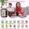 thumbnail image 4 of SZBXD Smart Watch for Kids, Boys Girls Kids Smart Watch with 24 Puzzle Games 6 Languages Camera Music Video Player Pedometer Torch Educational Toys,Birthday Gifts for Children 4+ Years(Pink), 4 of 7