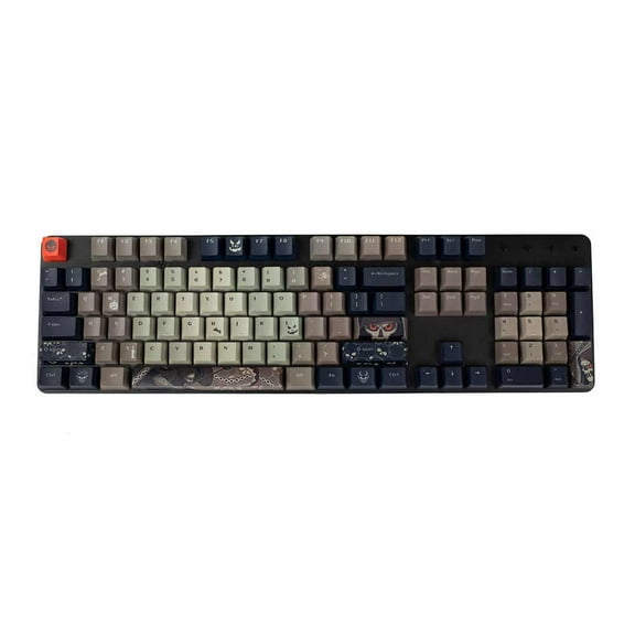 OEM Darkness Awaits - Dye Sublimated PBT Keycaps (108 keycap set)