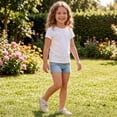 thumbnail image 4 of ZACPNCV Girls Mesh Mary Jane Ballet Flats Comfortable Dress School Shoes Toddler, 4 of 9