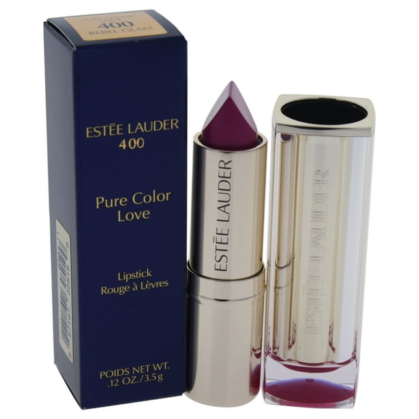 Rouge à Lèvres d'Amour de Couleur Pure - 400 Glam Rebelle par Estee Lauder pour les Femmes - 0.12 oz Rouge à Lèvres