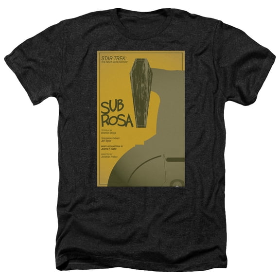 Star Trek - Tng Season 7 Episode 14 - Heather Short Sleeve Shirt - Small