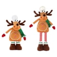 thumbnail image 2 of syligr Adjustable Standing Christmas Gnomes Plush Doll, 43CM/17 Inch Handmade Large Elk Gnome Stuffed Plush with Retractable Spring Legs, Christmas Decor Ornaments Winter Home Decor, 2 of 7