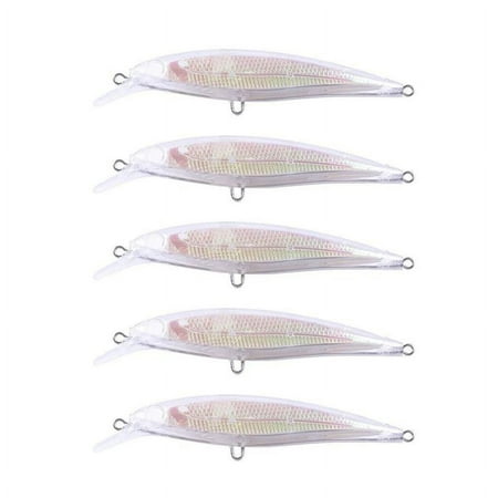 Lot 5pcs Blank Lure Bait Unpainted Crank bait Hard 11cm/117g Fishing D7B2