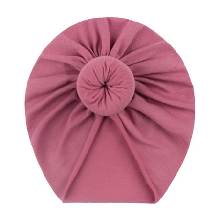 

Relanfenk Baby Hats Toddler Kids Boys Girls Solid Knotted Beanie Headwear Accessories Hat