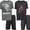 Set B, variant on Boys Youth Big Kids Athletic Active Performance Sports 4 Piece Graphic T-Shirt Top and Basketball Short Set