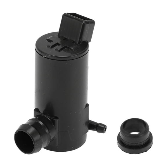 Unique Bargains No.6F9Z17664A Windshield Washer Pump for Ford Expedition 1998-2017,for Ford F-150 Black Front Washer Fluid Pump Windshield Wiper pump Plastic 1 Pc