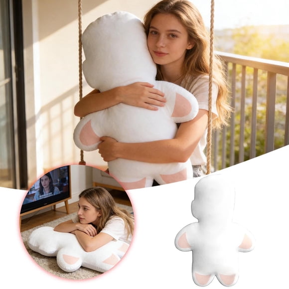 Custom Photo Unique Shape Novelty Cushion Soft Breathable Fabric Personalized Decor Pillow for Fans Couples Family