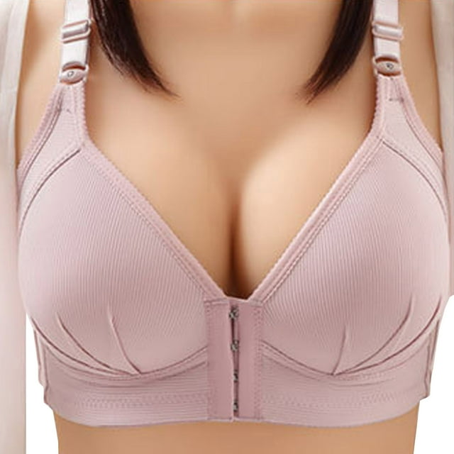 Qertyioot Soutien-Gorge Confortable pour Femmes, Couleur Unie, Ajouré, sous-Vêtements