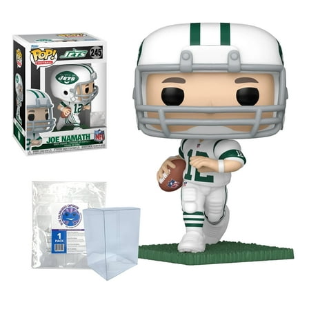 NY  Jets Joe Namath #245 Funko Pop   Blue Salamander Emporium Protective Case