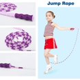 thumbnail image 3 of Skipping Rope, 2 Pieces Premium Adjustable TPU Skipping Rope, Adjustable Skipping Rope with Non-Slip Handle, 3 of 6
