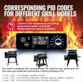 thumbnail image 4 of PID Digital Rectangular Grill Controller Complete Kit (AC03P9) for Pit Boss - Non-WiFi with 3 Probes (1 Grill, 2 Meat) & Igniter - Fits Sportsman/Navigator/Mahogany/Pro Series 440-1150, 4 of 9