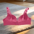 thumbnail image 6 of Hrsba No Underwire Bra,Solid Color Supportive Push Up Breathable Lightweight Regular Wear Intimates for Women, 6 of 7