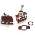 thumbnail image 3 of 5Pc Toggle Switch Heavy Duty Rocker SPDT 3 Position 3 Pin ON/Off/On Brown Switch, 3 of 6
