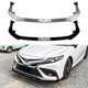 thumbnail image 2 of 3 piezas de alerón divisor de parachoques delantero ABS para TOYOTA Camry 8th XV70 2021 2022 2023 versión deportiva, 2 of 5