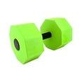 thumbnail image 5 of Qaailabf Water Dumbbell Set for Aquatic Fitness | EVA Foam Floating Weights | Buoyant Resistance Equipment for Water Aerobics & Pool Exercise | Soft Grip Handle | 2 Pack | 27x16cm | Blue or Green, 5 of 5