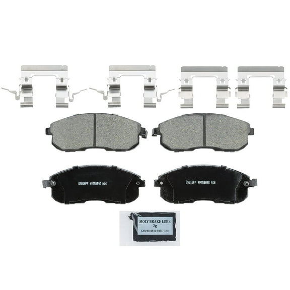 Wagner ZD815D Disc Brake Pad Set for Nissan Altima, Juke, Sentra Fits select: 2014 NISSAN JUKE S/SV/SL/NISMO, 2008-2009 NISSAN SENTRA SE-R