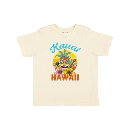 

Inktastic Kauai Hawaii Vacation Tiki Boys or Girls Toddler T-Shirt