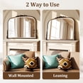 thumbnail image 6 of YVANLA 32"x44" Vanity Bathroom Mirror Decor Wall Mirror, Antique Bronze, 6 of 7
