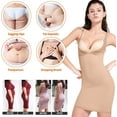 thumbnail image 5 of VASLANDA Full Slips for Women Under Dresses Tummy Control Shapewear Slip Seamless Slimming Body Shaper Slip, 5 of 6