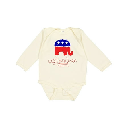 

Inktastic Weepublican Gift Baby Boy or Baby Girl Long Sleeve Bodysuit