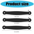 thumbnail image 3 of Clogs Sandals Replacement Heel Straps with Rivets Replacement PVC Clogs Straps For Clogs Sandals Men Women Beach Shoe White, 3 of 5